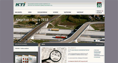 Desktop Screenshot of kti.hu