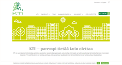 Desktop Screenshot of kti.fi